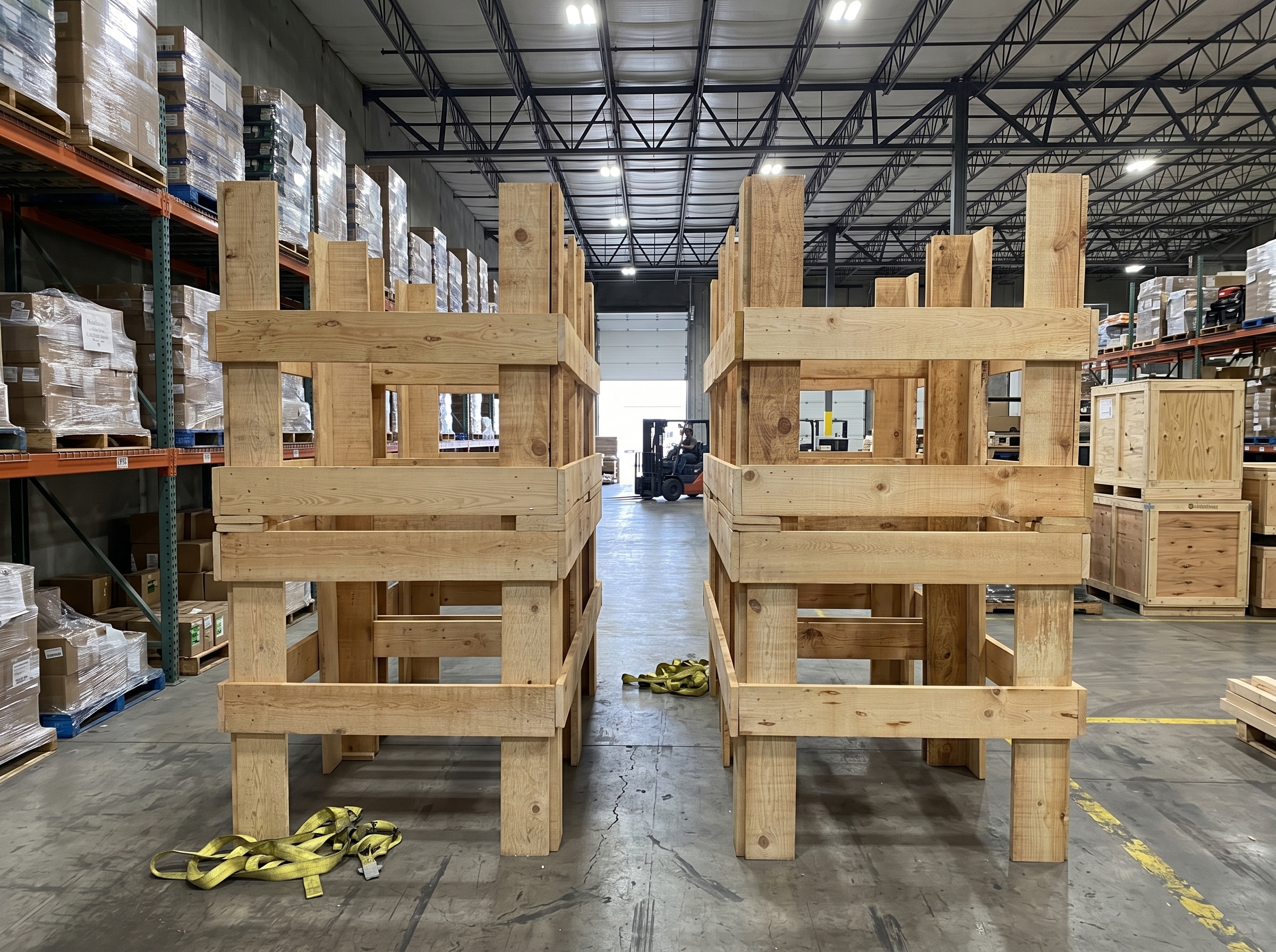 Empaques especializados en bodega industrial